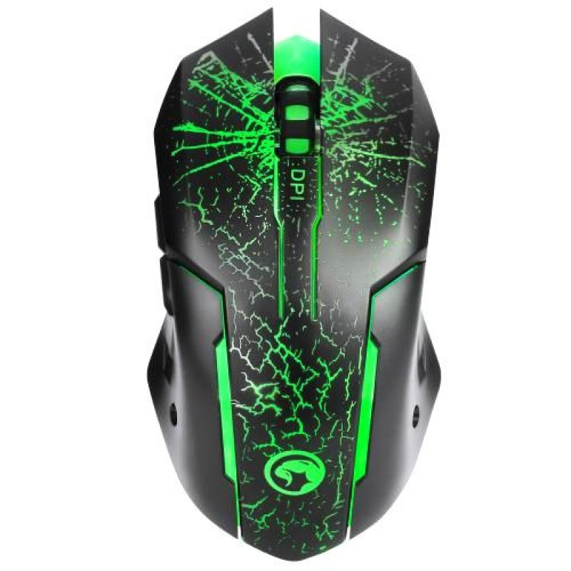 Marvo Scorpion M207 Backlight With Rubber Scroll Wheel And Optical Sensor Gaming Mouse - Black Marvo Scorpion M207 Backlight With Rubber Scroll Wheel And Optical Sensor Gaming Mouse - Black